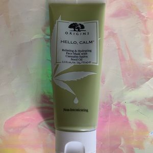 Origins Hello, Calm cannabis face mask